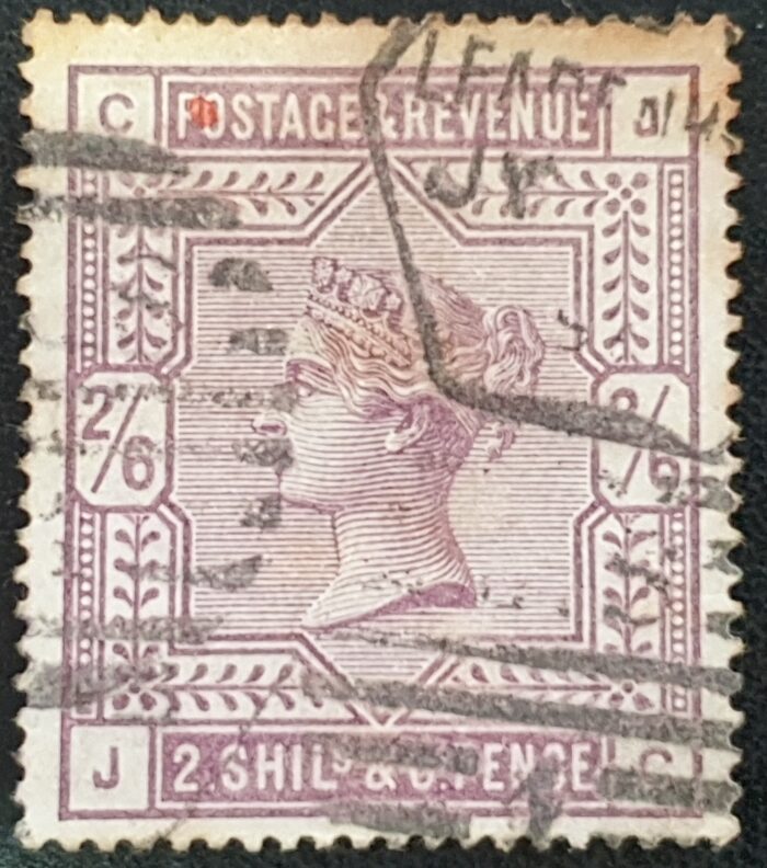 Great Britain Queen Victoria 1884 SG178, 2s 6d lilac, FINE USED. Cat £160. JC
