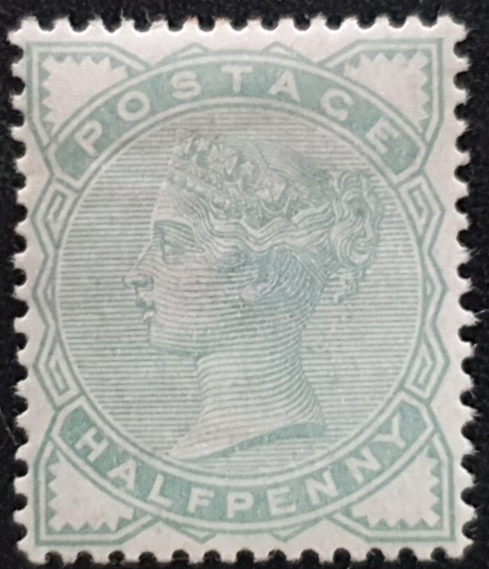 Great Britain Queen Victoria SG165, ½d pale green Lightly Mounted Mint