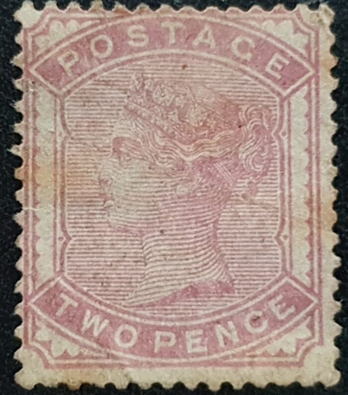 Great Britain Queen Victoria  SG168 2d pale rose Lightly Mounted Mint