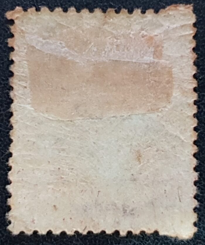 Great Britain Queen Victoria  SG43 1d red Plate 191 TE *BROKEN PERF-PIN* VARIETY used - Image 2