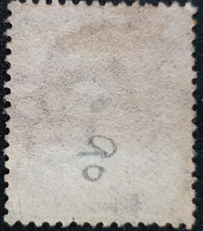 Great Britain Queen Victoria 1864 SG43 1d red Plate 90 GH used - Image 2
