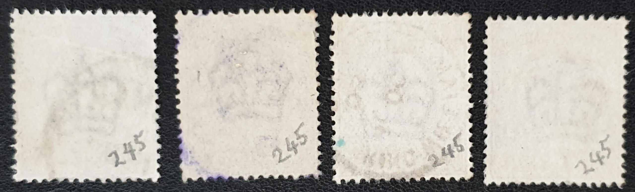 Great Britain King Edward VII 1902 SG245 6d. pale dull purple used stamps - Image 2