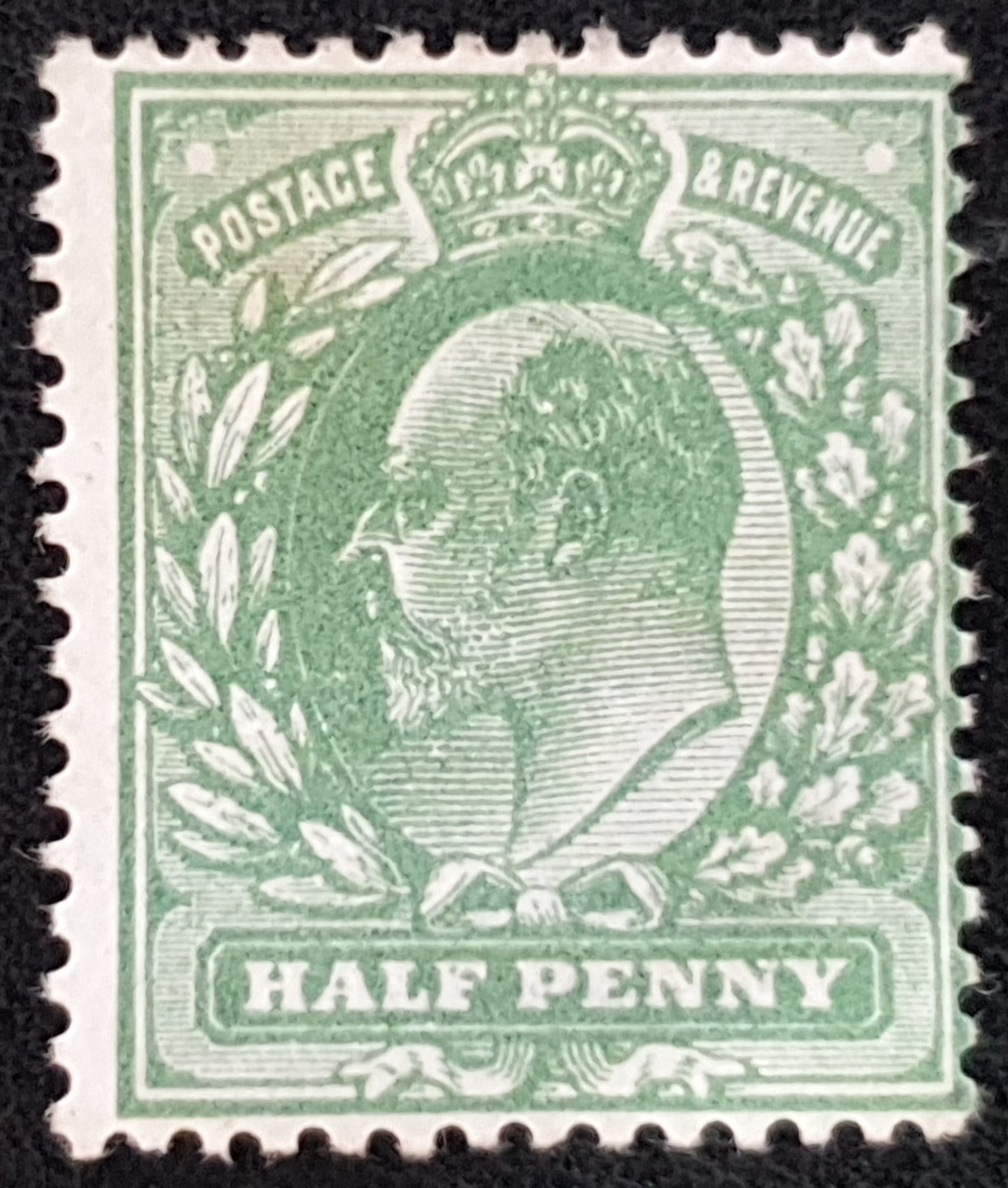 Great Britain King Edward VII 1911 SG269 SPEC M3(4) ½d dp dull yell-green M/M