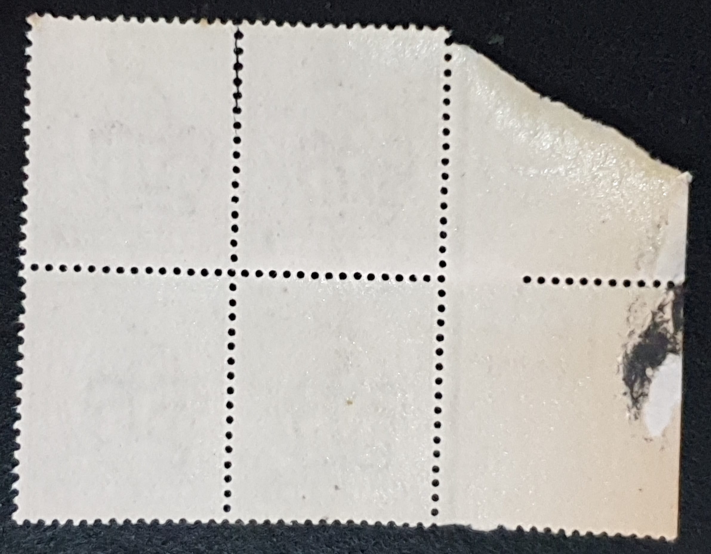 Great Britain King Edward VII 1911 SG279 ½d Dull Green Block of 4 P.15x14 MNH - Image 2