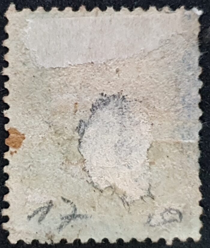 Great Britain Queen Victoria SG45 2d blue Plate 9 Letters ED used - Image 2