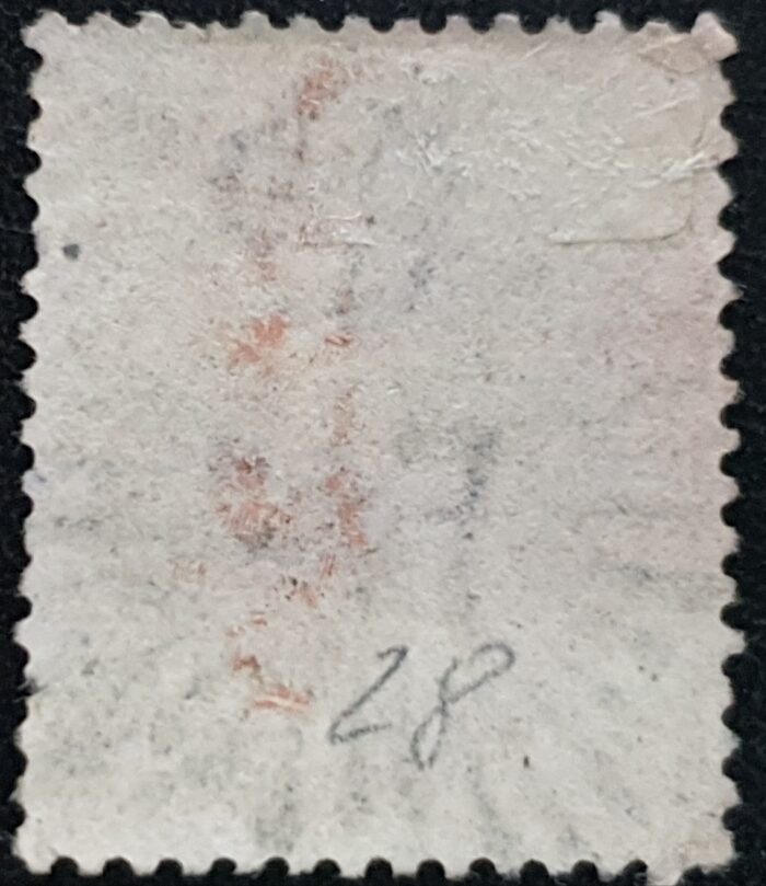 Great Britain Queen Victoria 1870 SG103 3d rose red Plate 6 RR Edinburgh Brunswick Star Obliterators - Image 2