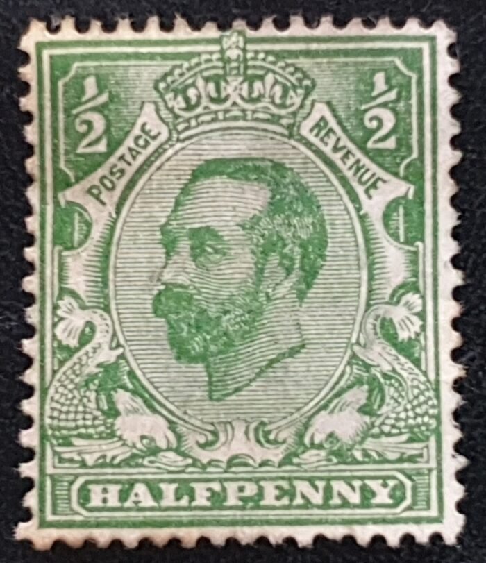 Great Britain King George V 1911 SG322 ½d. green (Die A) M/M stamp