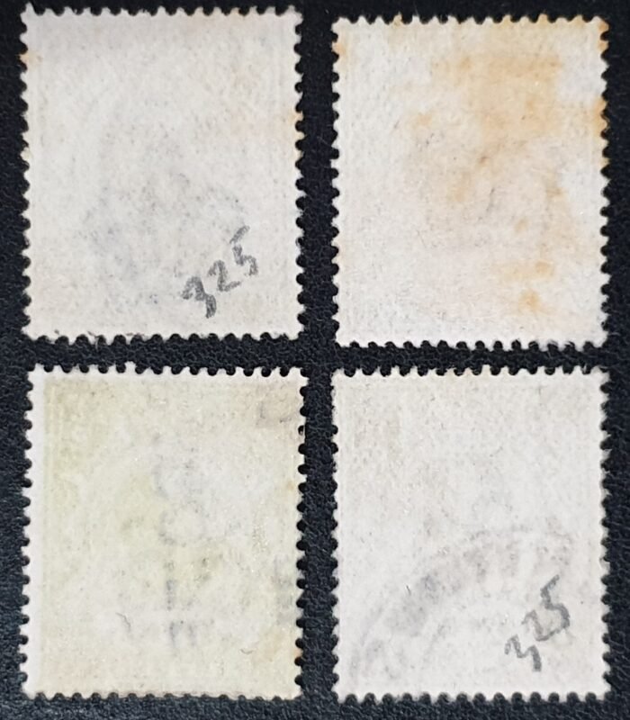 Great Britain King George V SG325 SPEC N2(6), ½d deep green Die B Used Stamps - Image 2