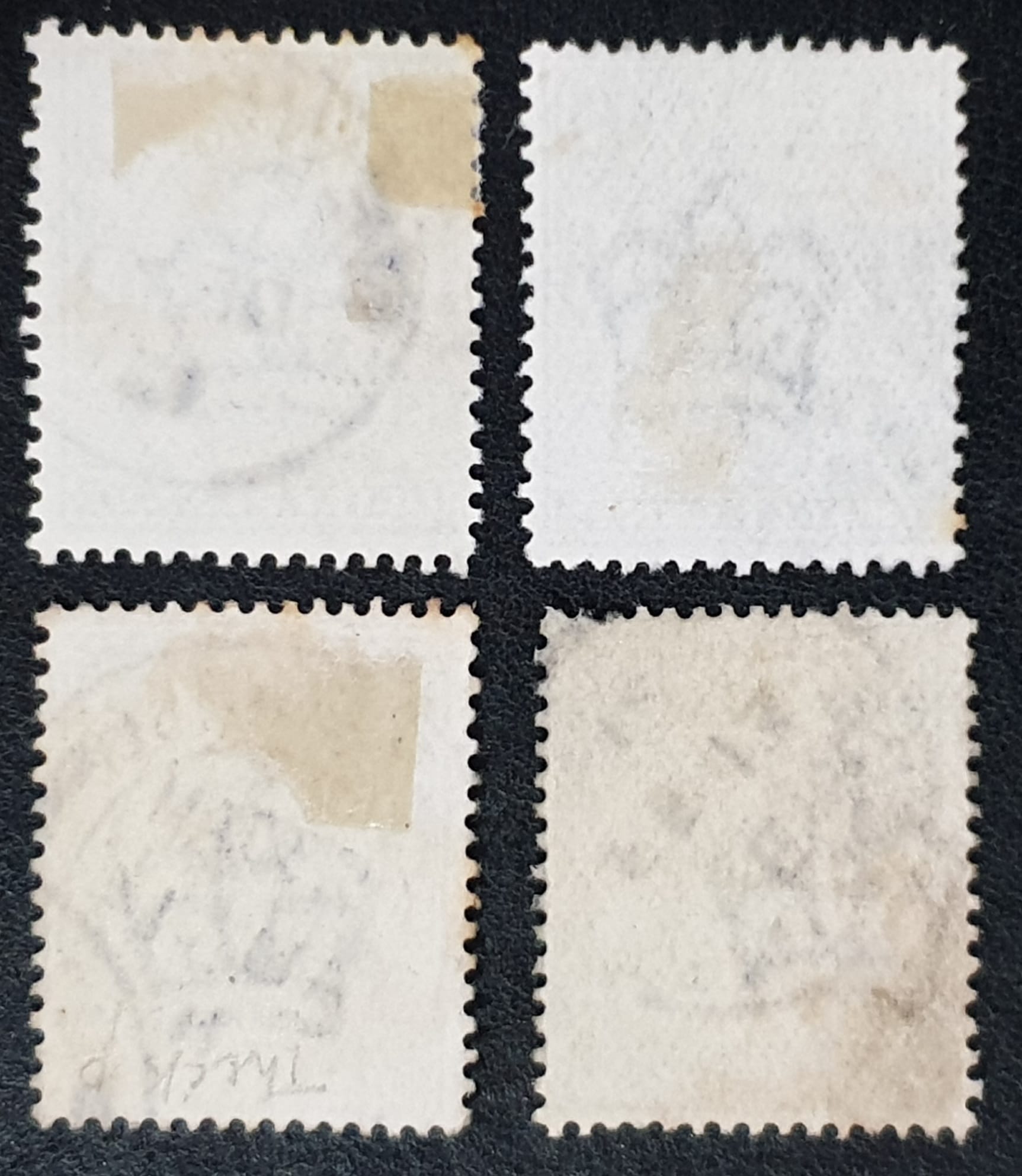 Great Britain King George V 1911 SG324/6 (Die B) used stamps - Image 2