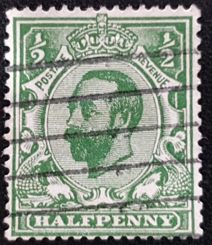 Great Britain King George V 1912 SG335 ½d. green (Die B) used