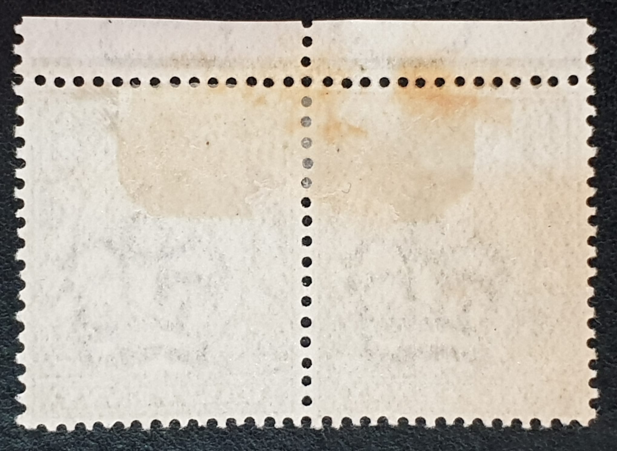 Great Britain King George V SG339 SPEC N4(1), ½d green WMK CROWN, M/M Pair - Image 2