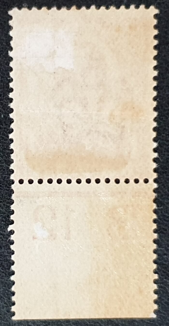 Great Britain King George V SG342 SPEC N11(1), 1d scarlet WMK CROWN Control 342 B12c (e) M/M - Image 2