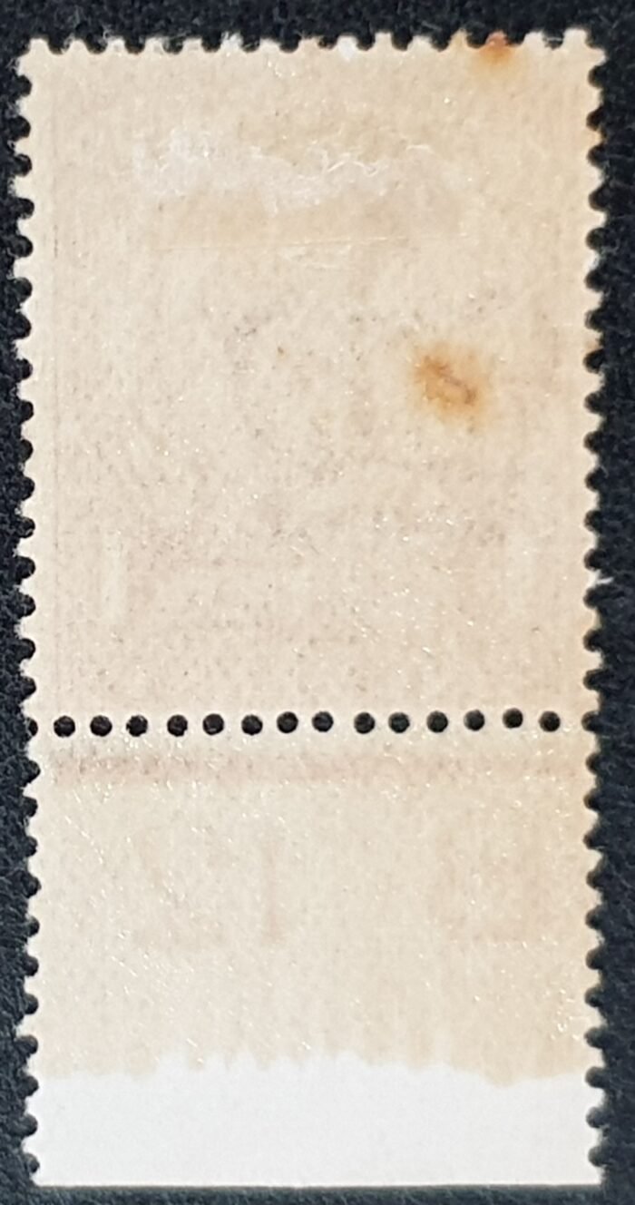 Great Britain King George V SG342 SPEC N11(1), 1d scarlet WMK CROWN Control 342 B12c (p) M/M - Image 2