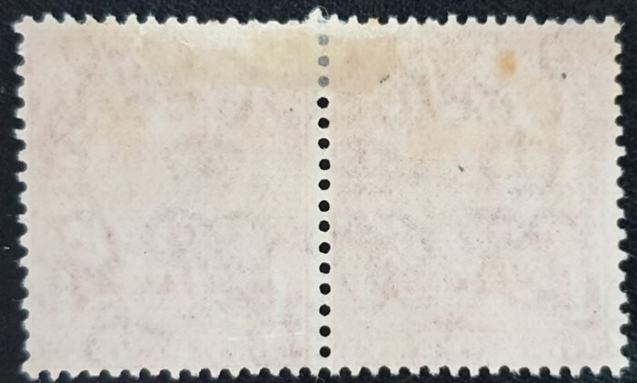 Great Britain King George V 1912 SG350 SPEC N13(1), 1d scarlet WMK RC (MULT), Pair M/M - Image 2
