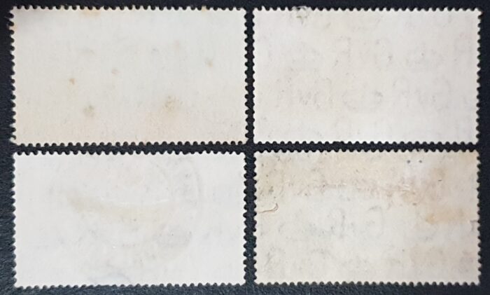 Great Britain King George V 1935 SG453/6 Silver Jubilee Set of 4 Used Stamps - Image 2