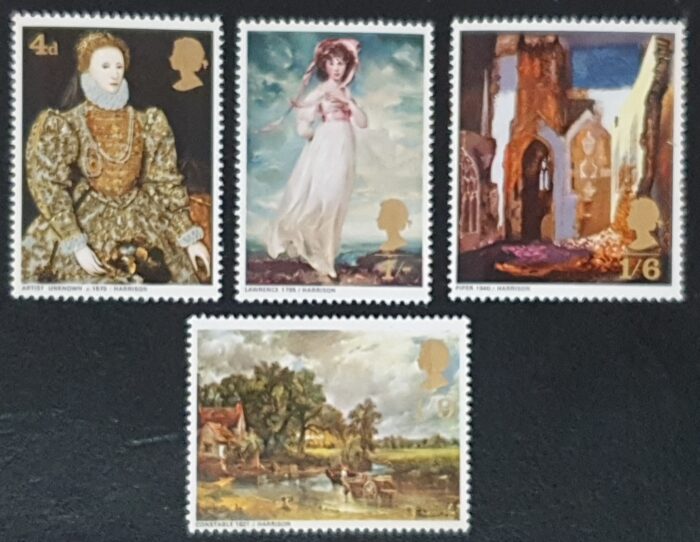 Great Britain Queen Elizabeth II 1968 'British Paintings' SG771/4 Set of 4 MNH