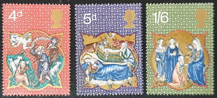 Great Britain Queen Elizabeth II 1970 'Christmas' SG838/40 Set of 3 MNH