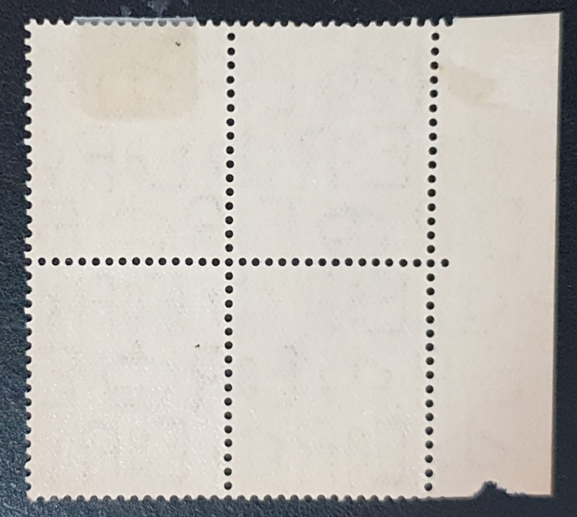 Great Britain King Edward VIII 1936 SG459 1½d. red brown Block of 4 Control A36 Cyl.16 Dot LMM - Image 2