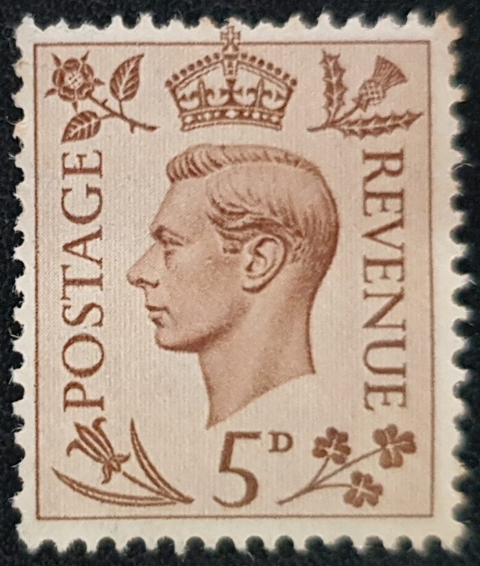 Great Britain King George VI 1938 SG469 5d brown LMM