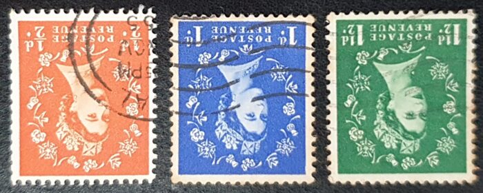 Great Britain Queen Elizabeth II  SG515wi - SG517wi Used Stamps