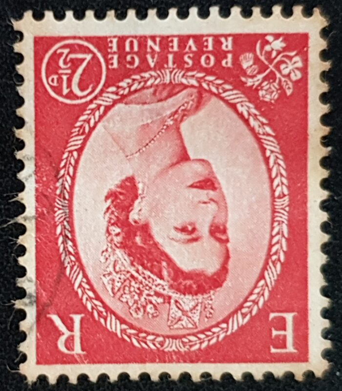 Great Britain Queen Elizabeth II SG519wi 2½d. carmine-red, used