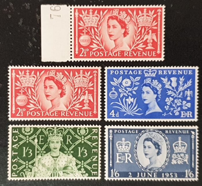 Great Britain Queen Elizabeth II 1953 'Coronation' SG532/5 Set of 4+ MNH