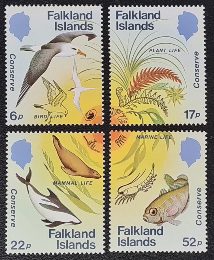 Falkland Islands 1984 'Nature Conservation' SG492/5 Set of 4 MNH