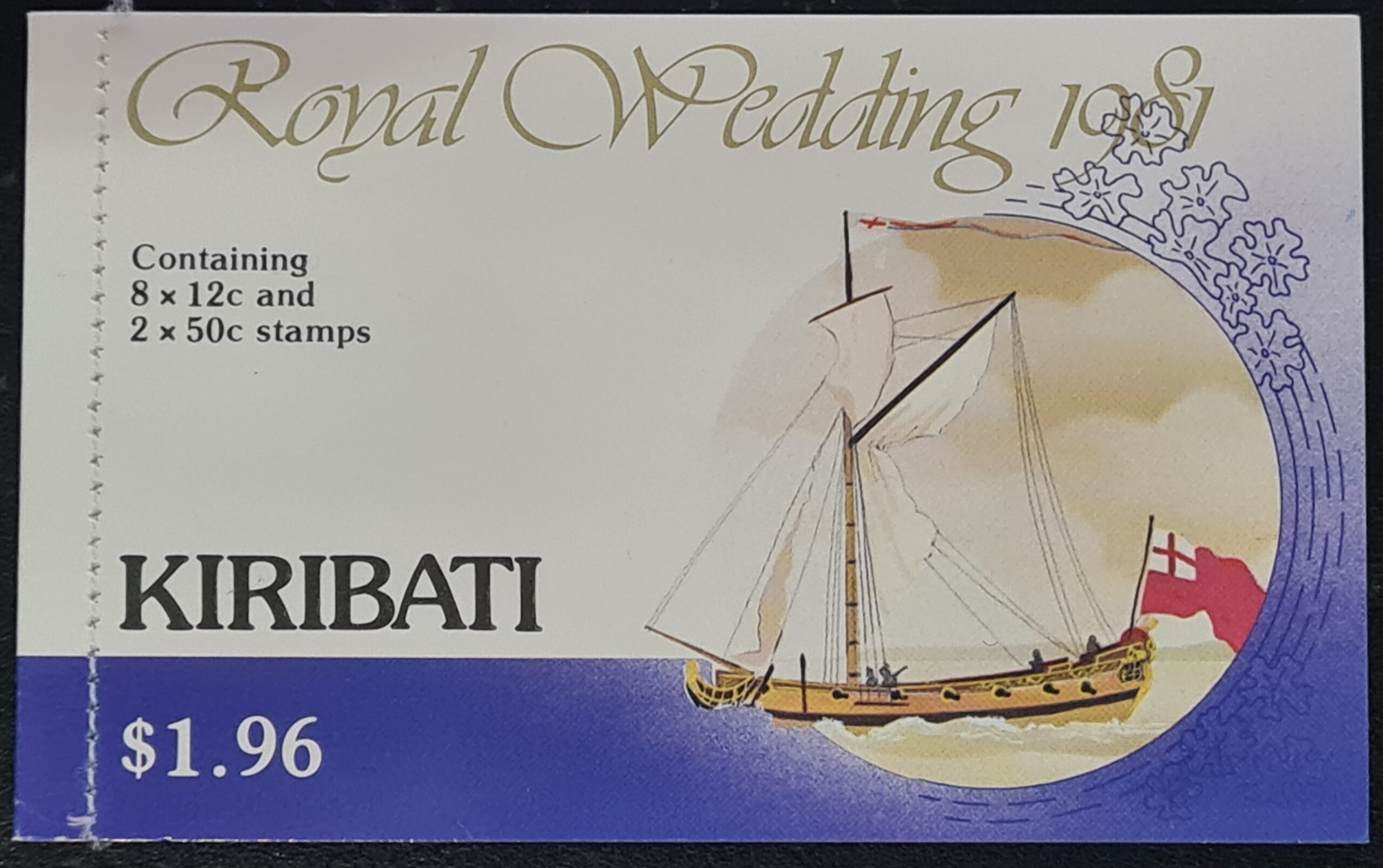KIRIBATI 1981 ROYAL WEDDING $1.96 BOOKLET MNH