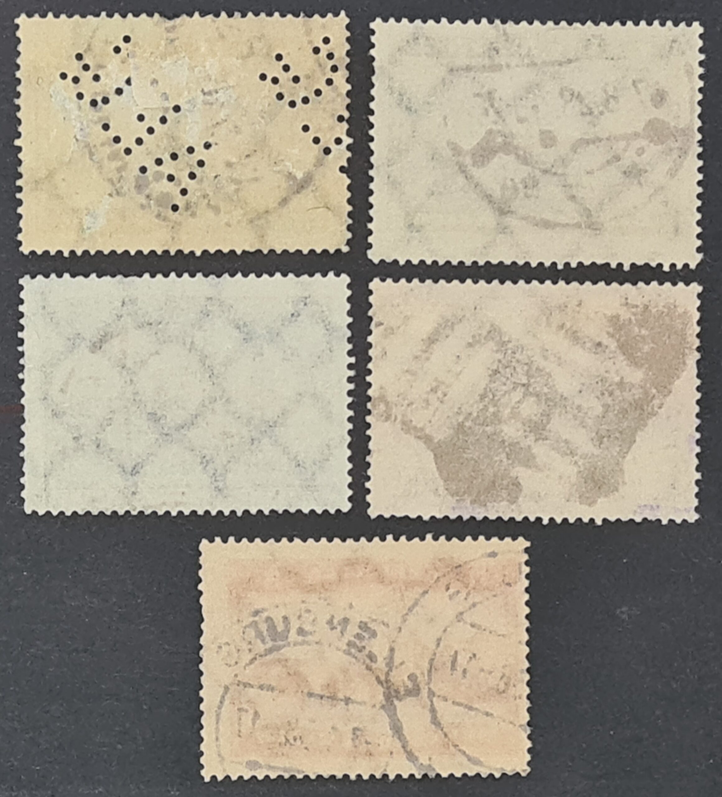 Germany 1924 SG376-378 Part Set Used Stamps - Image 2