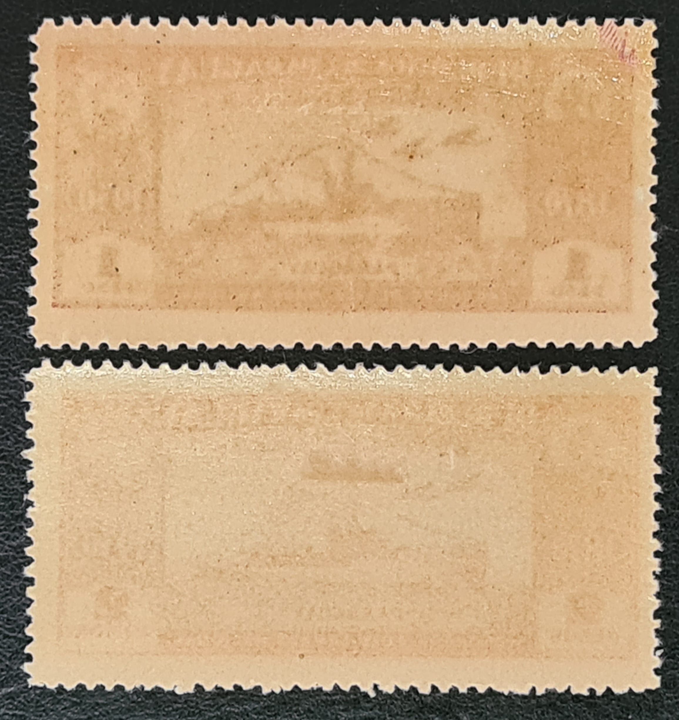 Paraguay 1931 'Air' SG397 1p red & SG399 2p orange LMM - Image 2