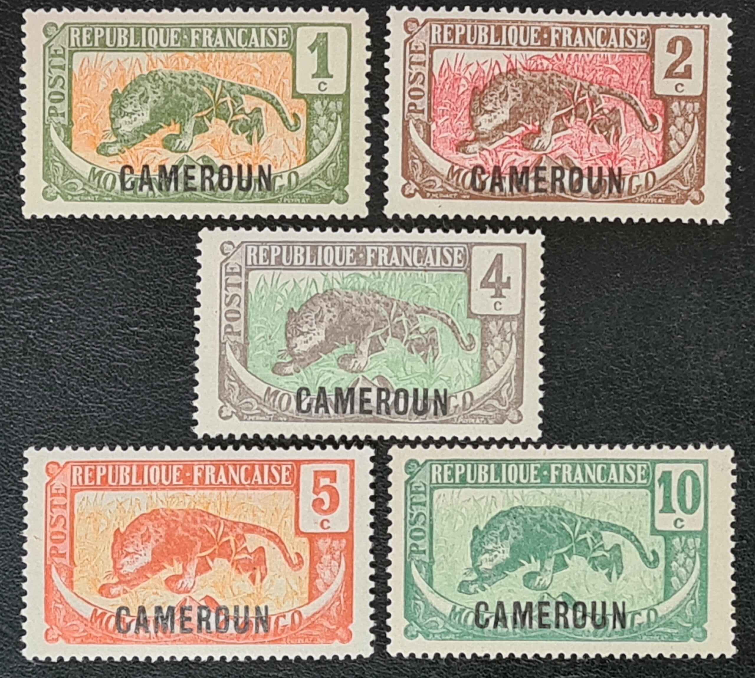 Cameroun 1921 SG46-50 Part Set MNH