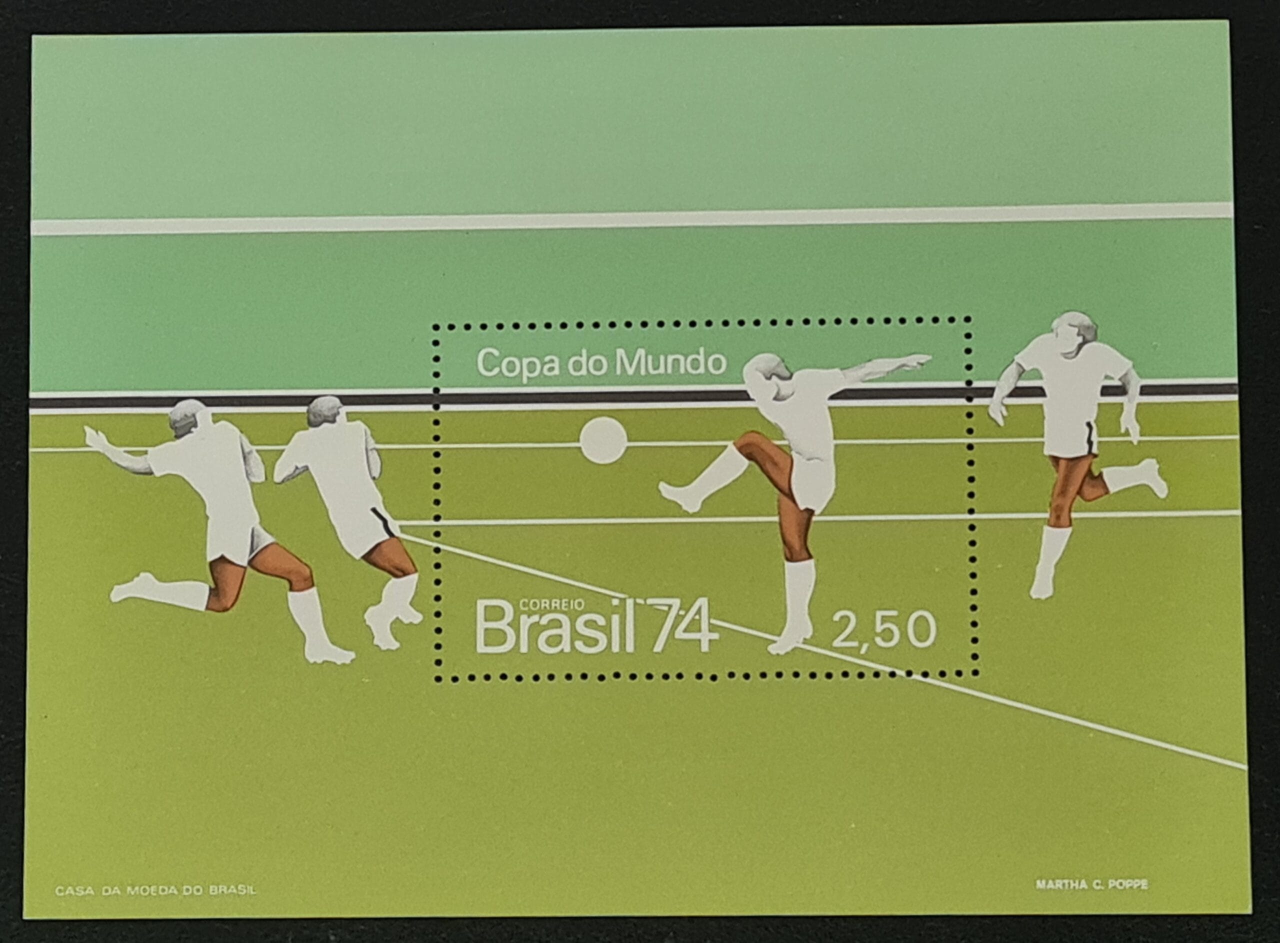 Brazil 1974 'World Cup' SG MS1501 Mounted Mint