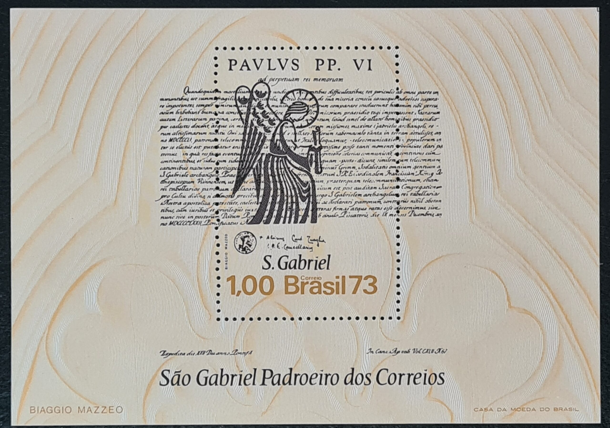 Brazil 1973 SG MS1458 Mounted Mint