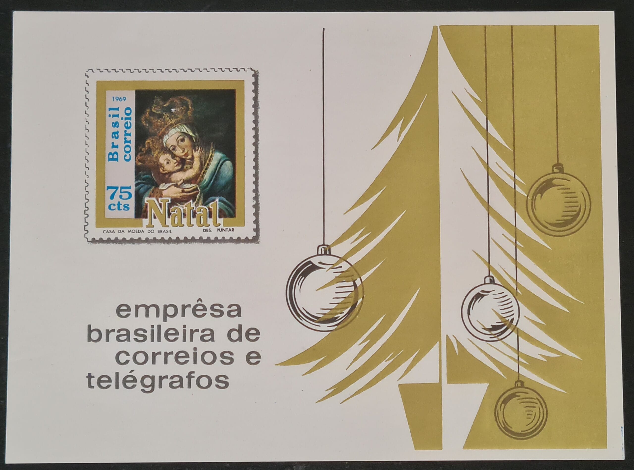 Brazil 1963 'Christmas' SG MS1280 Mounted Mint