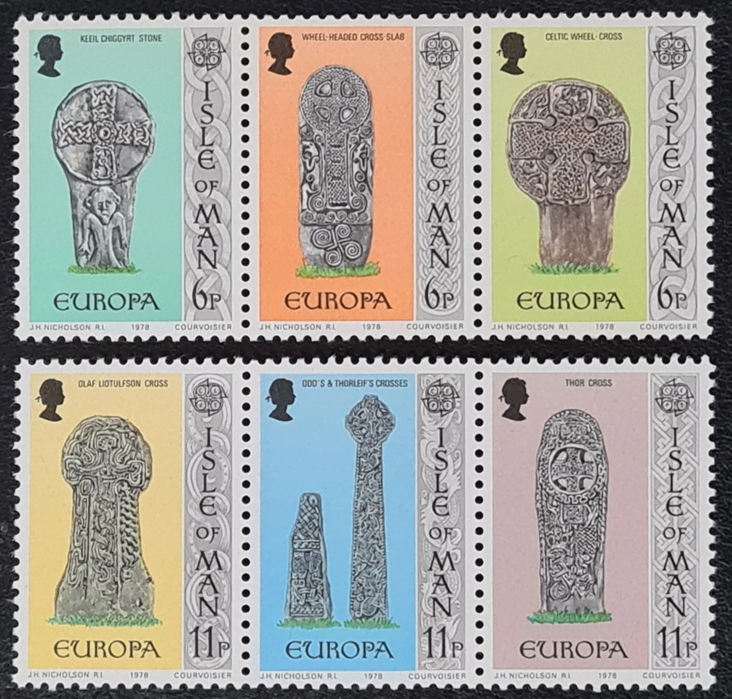 Isle of Man 1978 'Europa' SG133-138 Set of 6 MNH