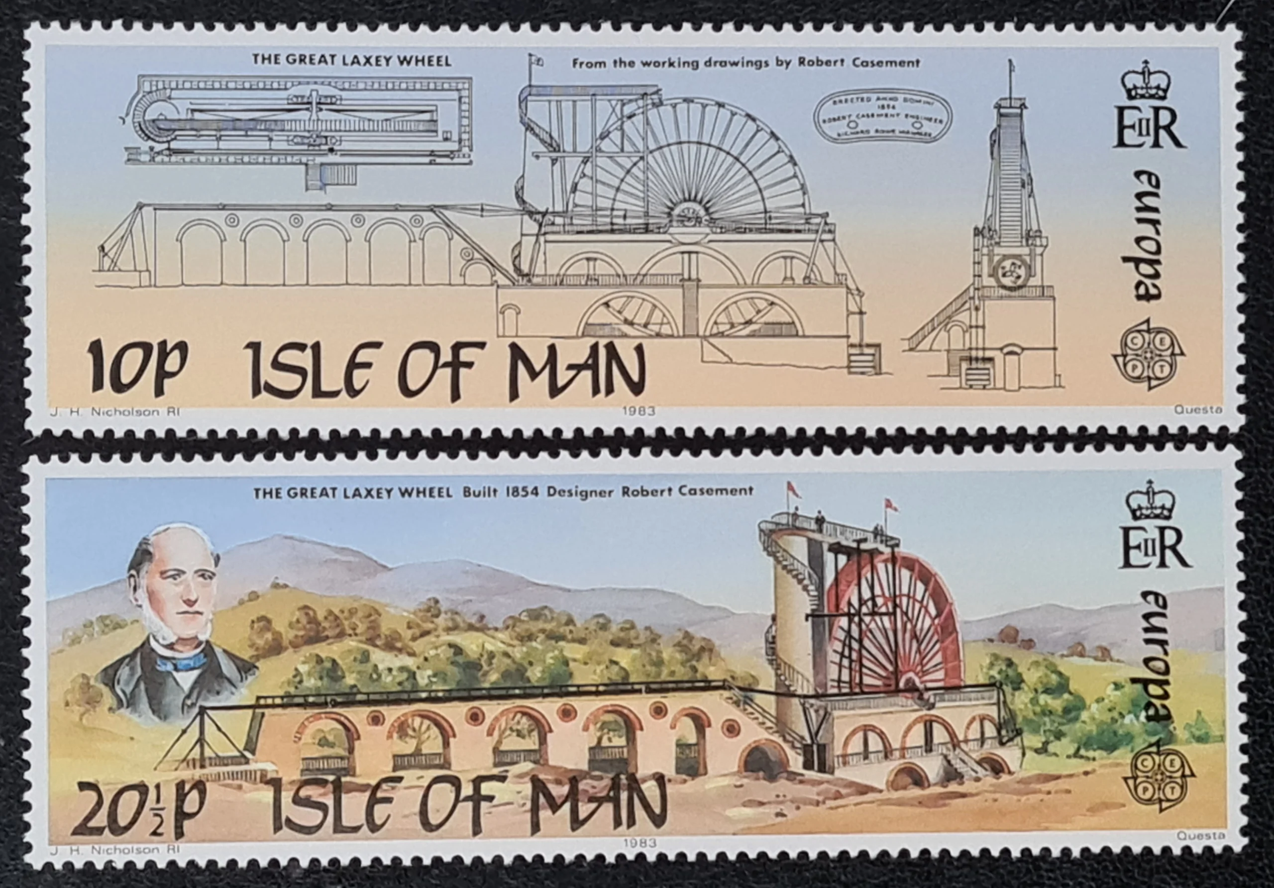 Isle of Man 1983 'Europa' SG249-250 Set of 2 MNH