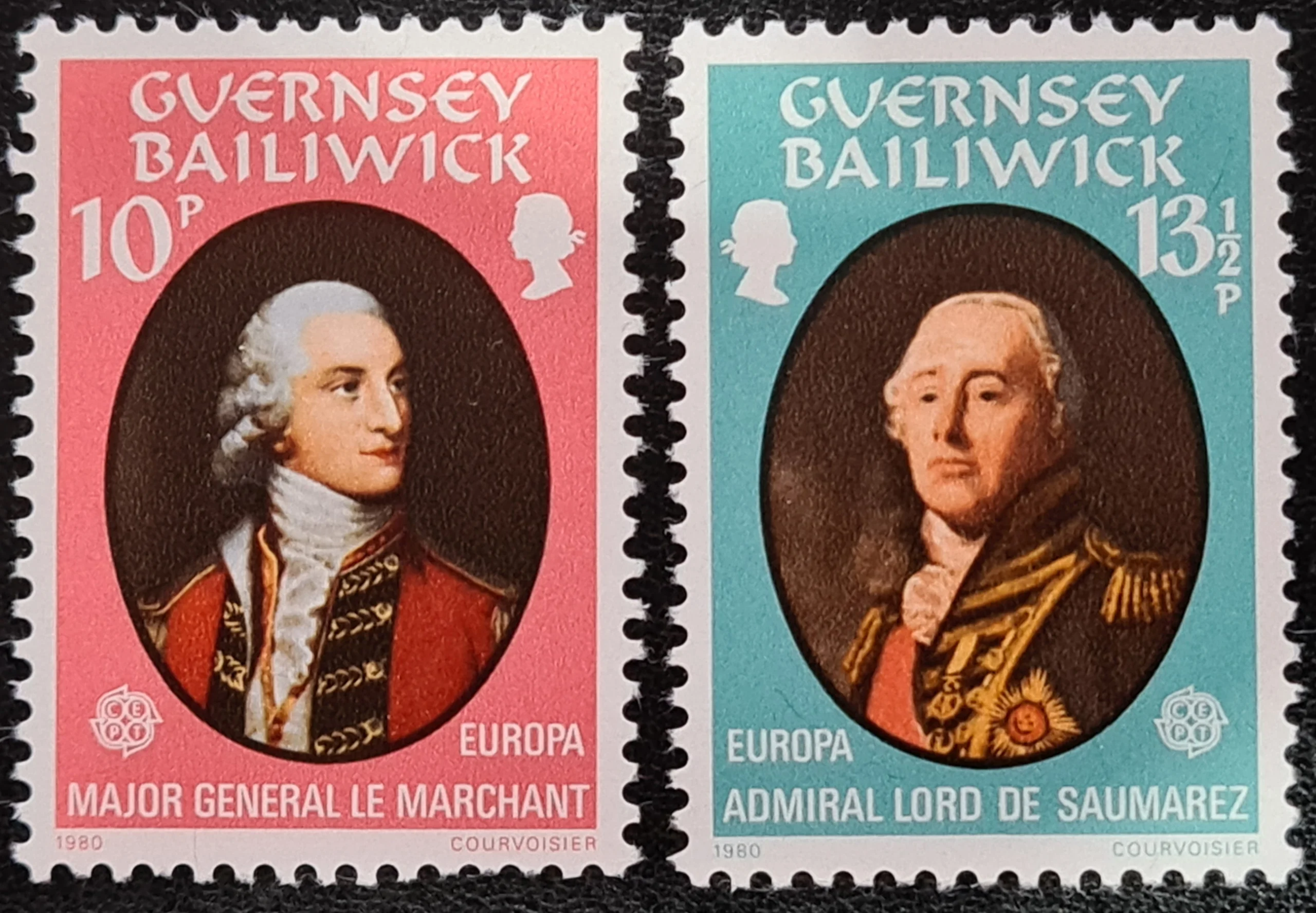 Guernsey 1980 'Europa' SG212/3 Set of 2 MNH