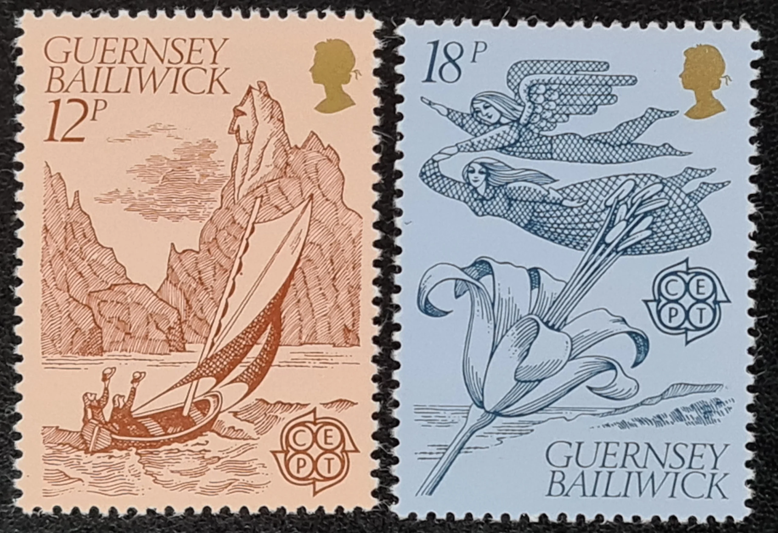 Guernsey 1981 'Europa' SG230-231 Set of 2 MNH